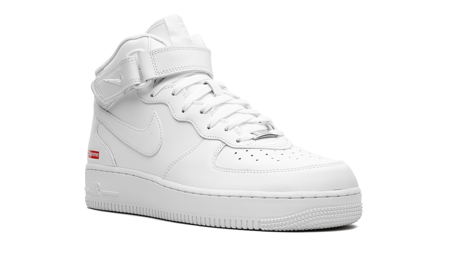 Air Force 1 Mid "Supreme - Mini Box Logo White"
