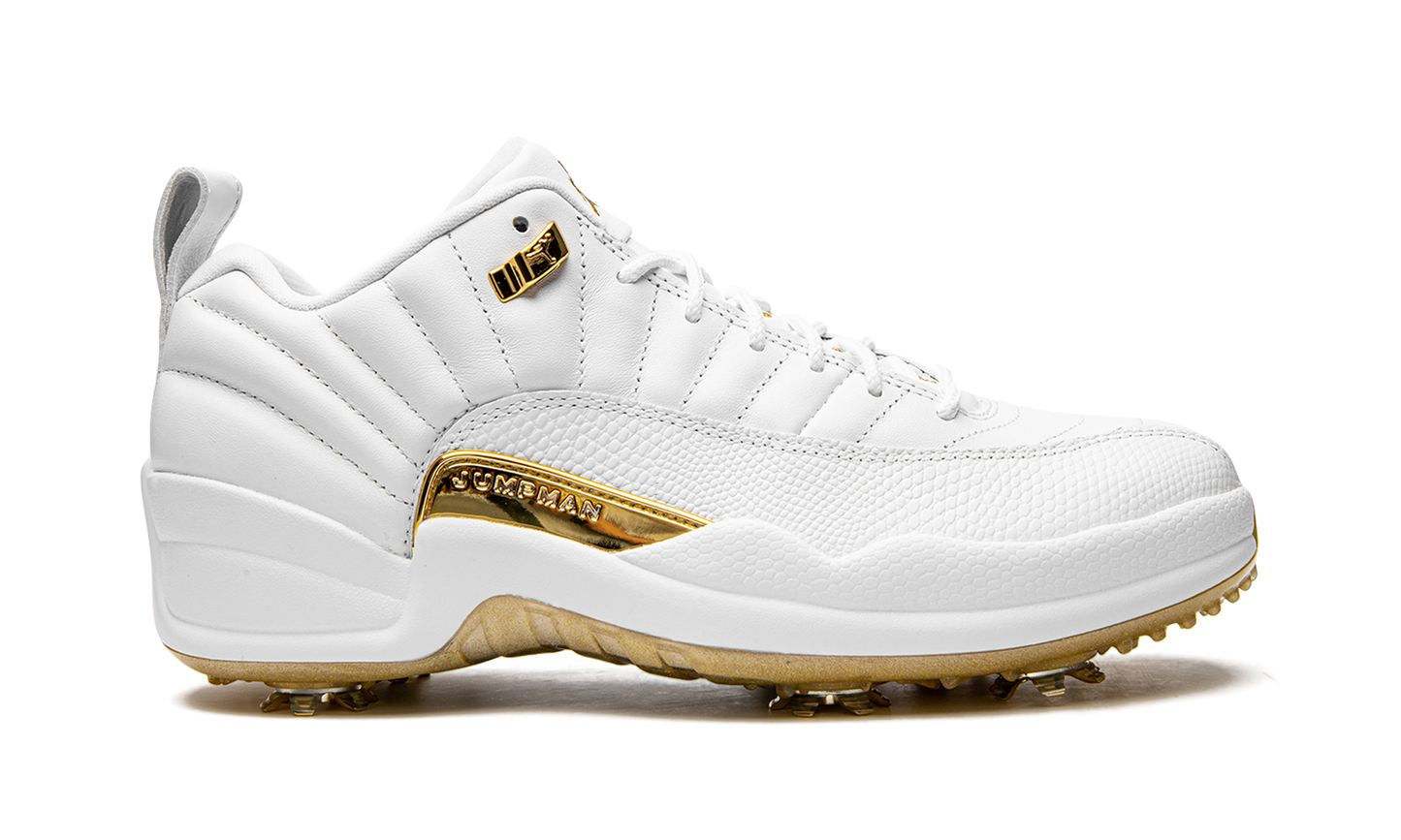 Jordan XII G NRG M22 "Jordan 12 Golf - White Metallic"