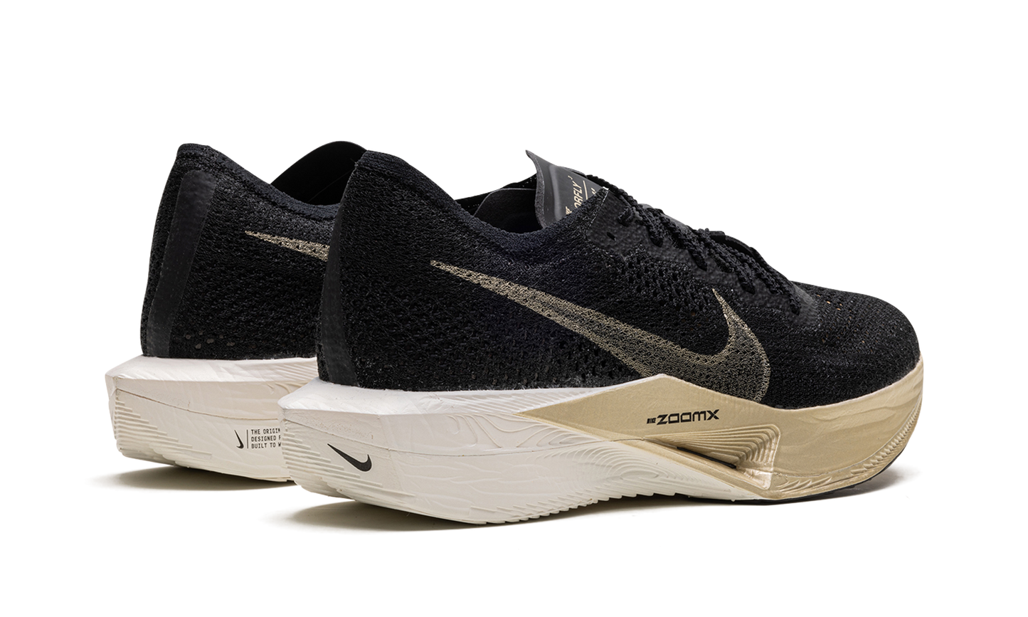 ZoomX Vaporfly 3 "Black Metallic Gold Grain"