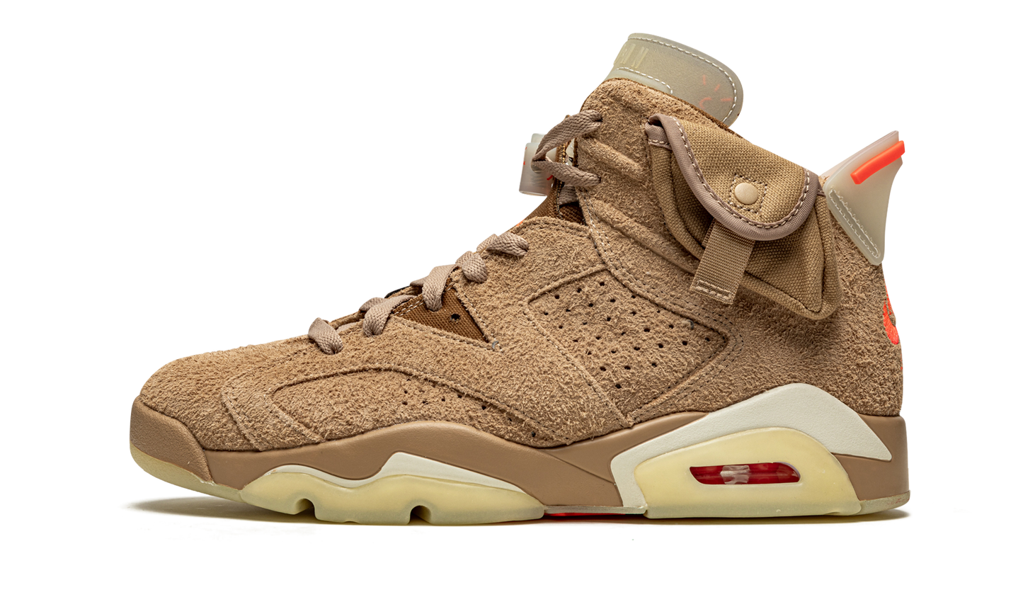Air Jordan 6 Retro "Travis Scott - British Khaki"