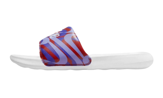 Victori One Slide Print WMNS "Cinnabar White"