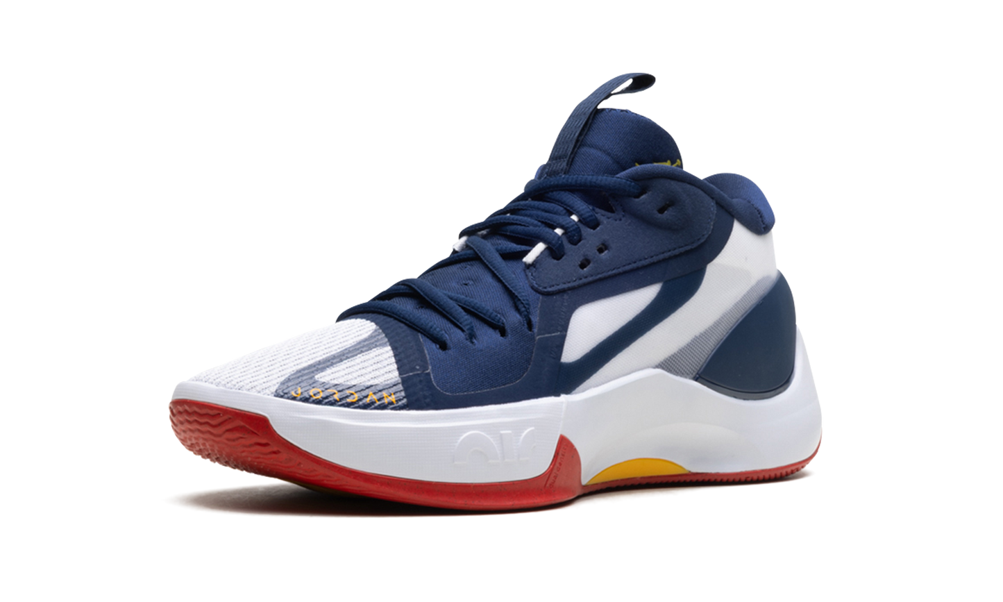 Jordan Zoom Separate "Midnight Navy/University Gold"