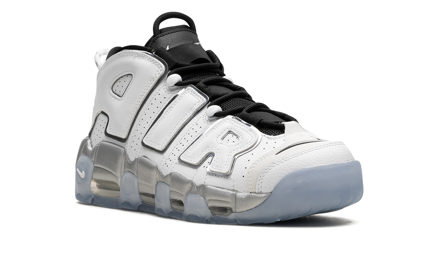 AIR MORE UPTEMPO WMNS "White Metallic"