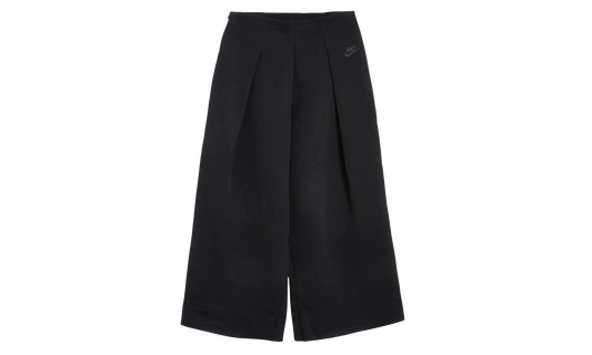 Sportswear Tech Fleece High-waisted Pleated Trousers WMNS "Black / Black"