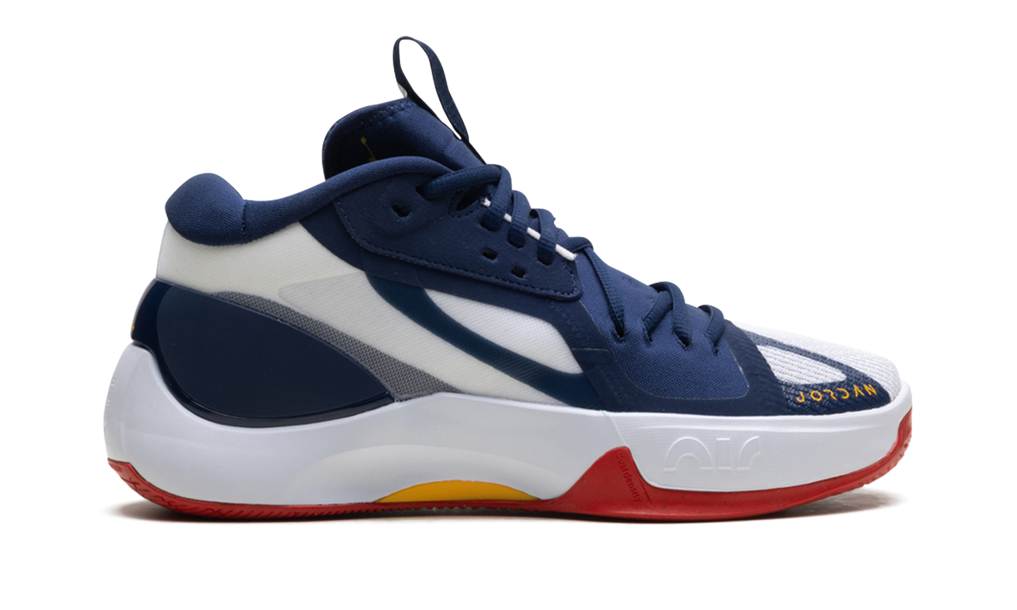Jordan Zoom Separate "Midnight Navy/University Gold"