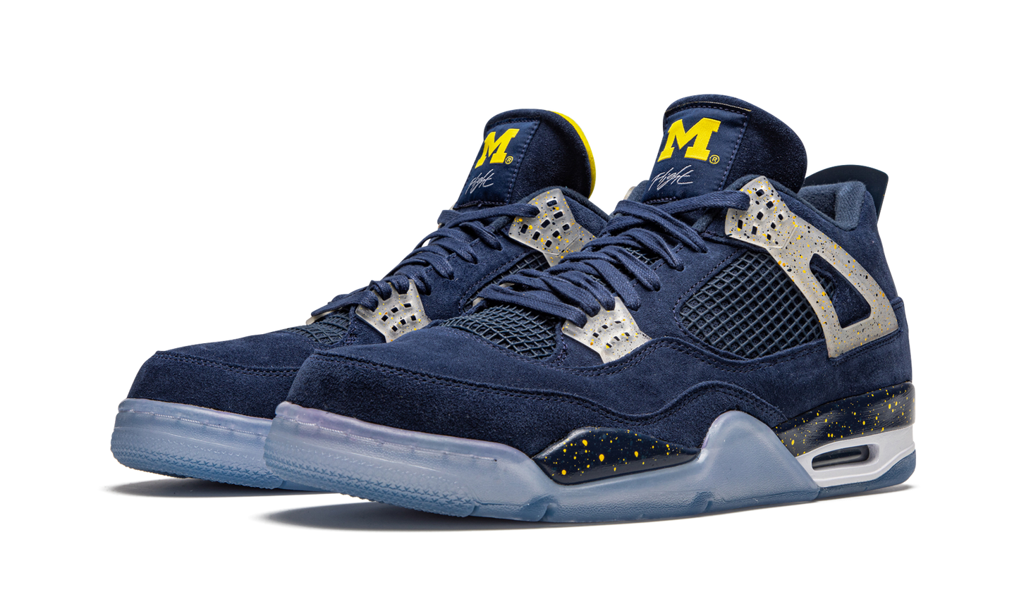 Air Jordan 4 Retro PE "Michigan"