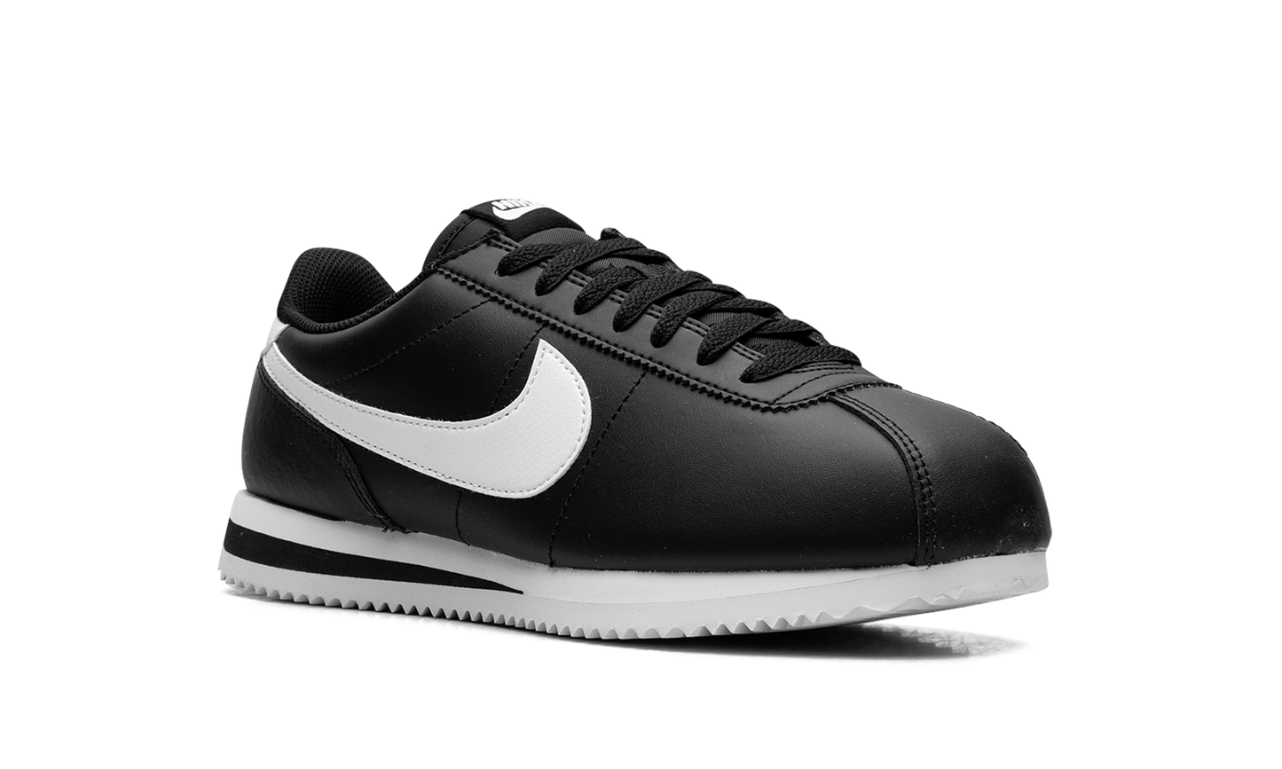 Cortez Leather WMNS "Black White"