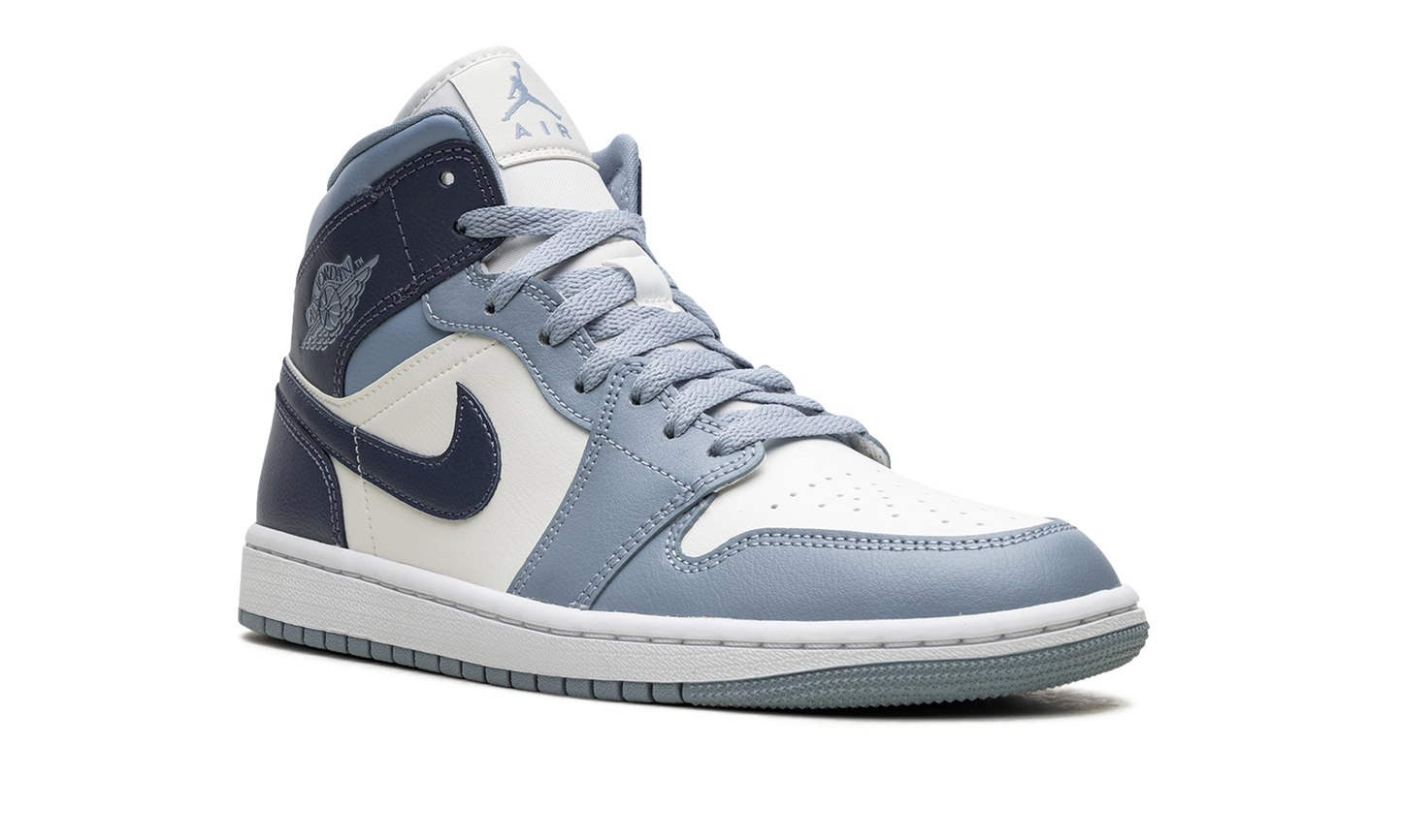 AIR JORDAN 1 MID WMNS "Two-Tone Blue"