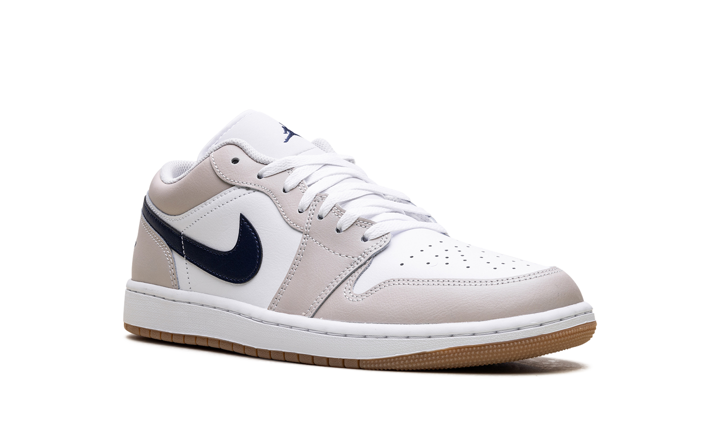 Jordan 1 Low "Midnight Navy Neutral Grey"