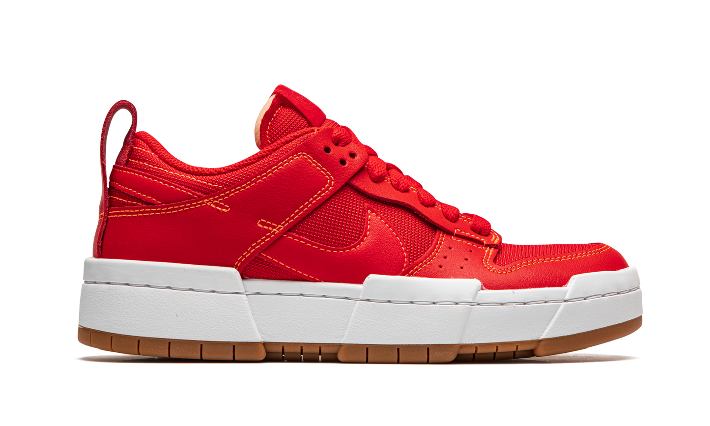 WMNS Dunk Low Disrupt "University Red"