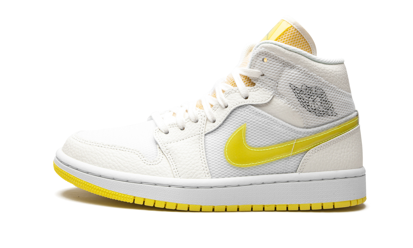 AIR JORDAN 1 MID SE WMNS "Voltage Yellow"