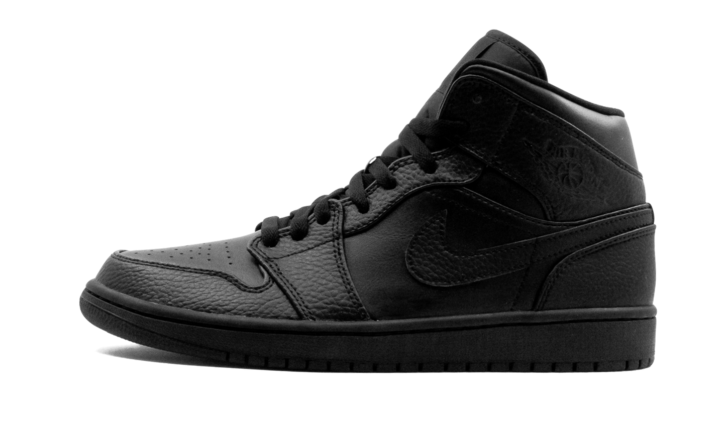 Air Jordan 1 Mid "Triple Black"