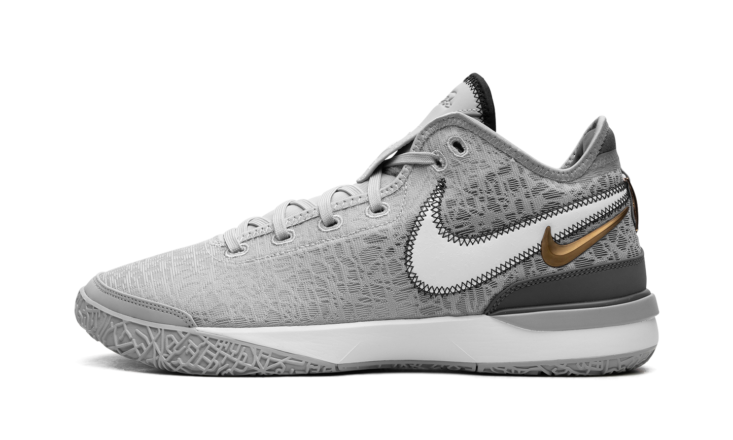 Zoom LeBron NXXT Gen "Wolf Grey Metallic Gold"