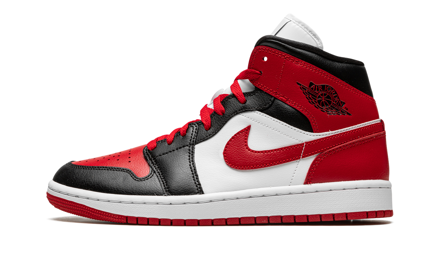 AIR JORDAN 1 MID WMNS "Alternate Bred Toe"