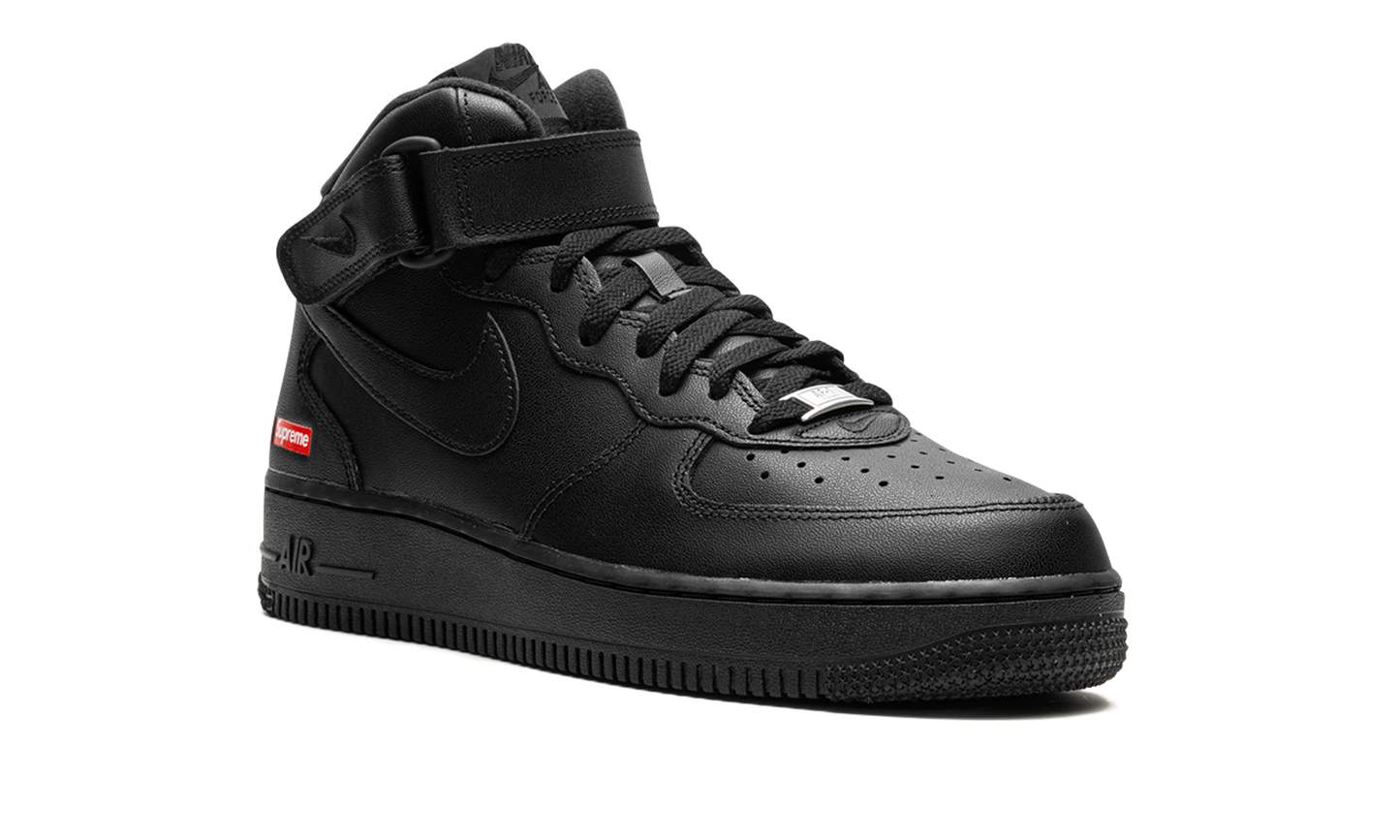 Air Force 1 Mid "Supreme - Mini Box Logo Black"