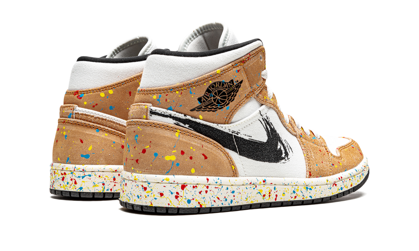 Air Jordan 1 Mid SE "Brushstroke"