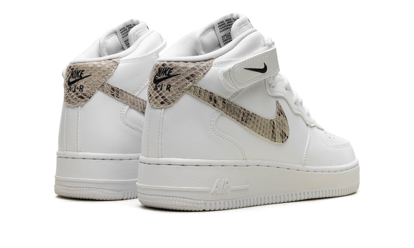 AIR FORCE 1 '07 MID WMNS "White Snake Swoosh"