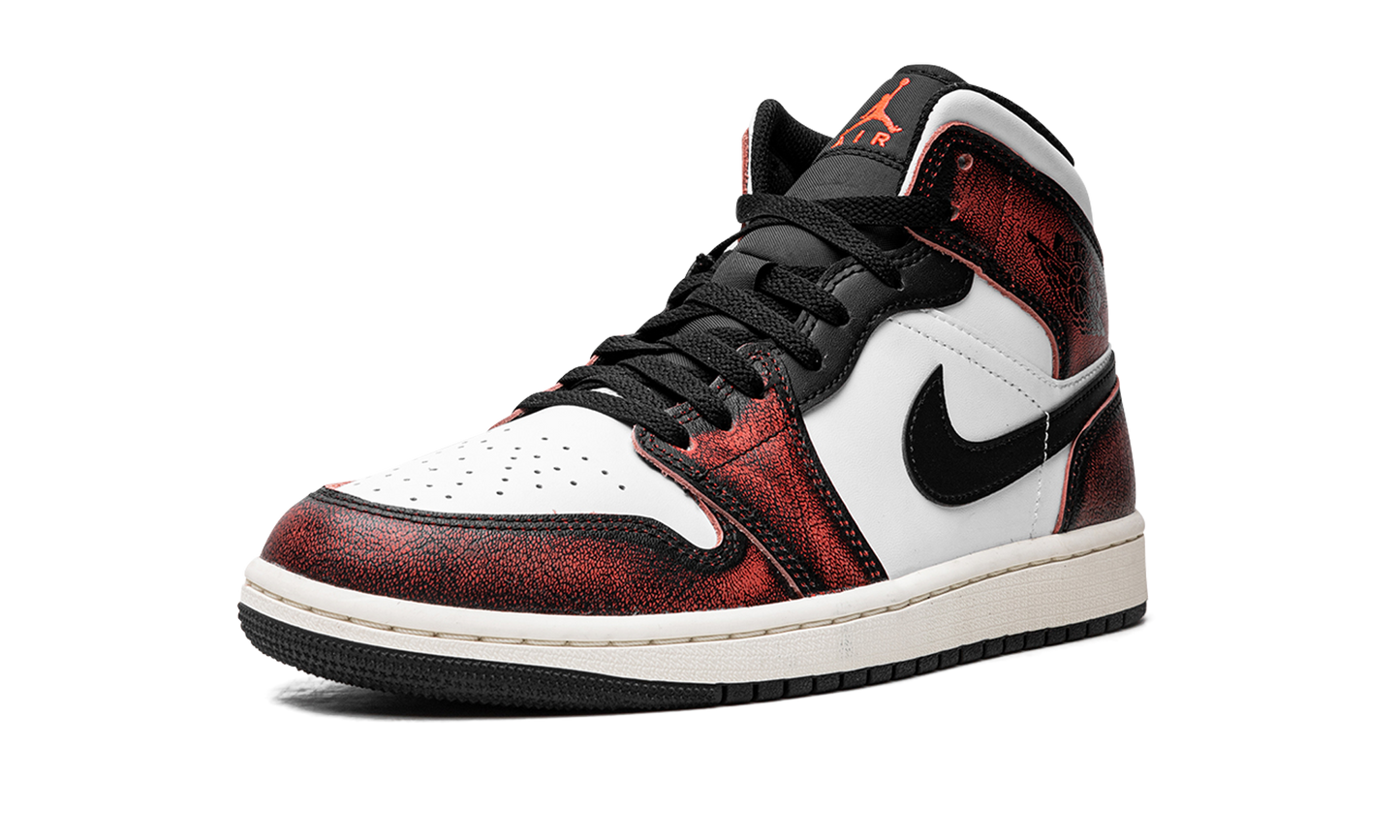 Air Jordan 1 Mid SE "Wear-Away - Infrared"
