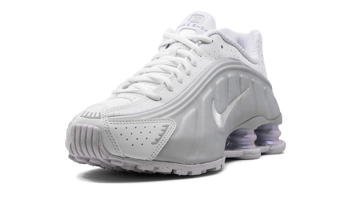 Shox R4 WMNS "White Metallic Platinum"