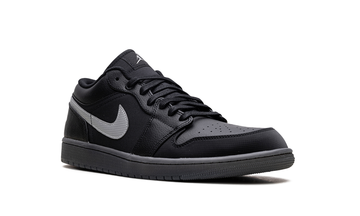 Jordan 1 Low "Black White Dark Smoke Grey"