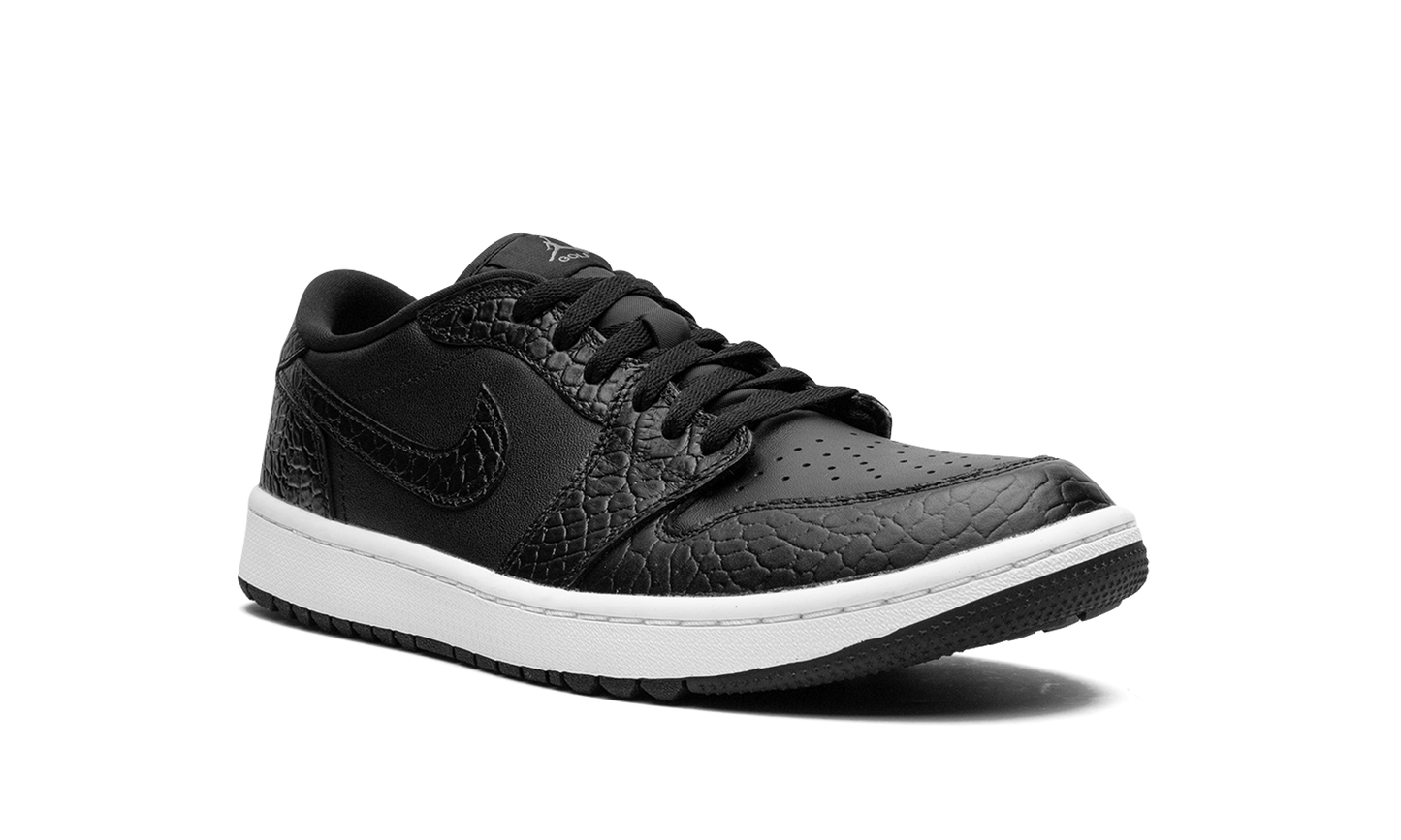 Air Jordan 1 Golf Low "Black Croc"