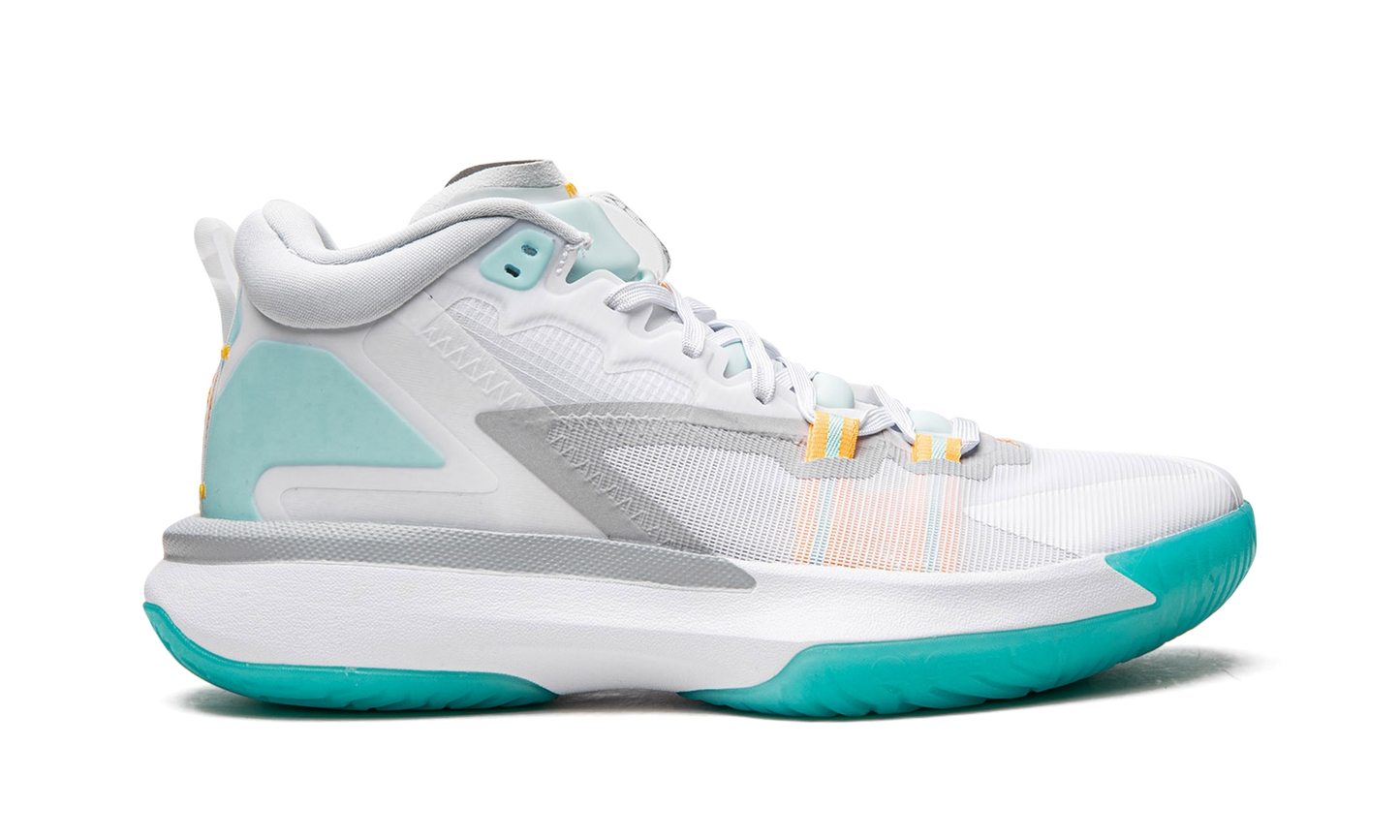 Zion 1 "White / Dynamic Turquoise"