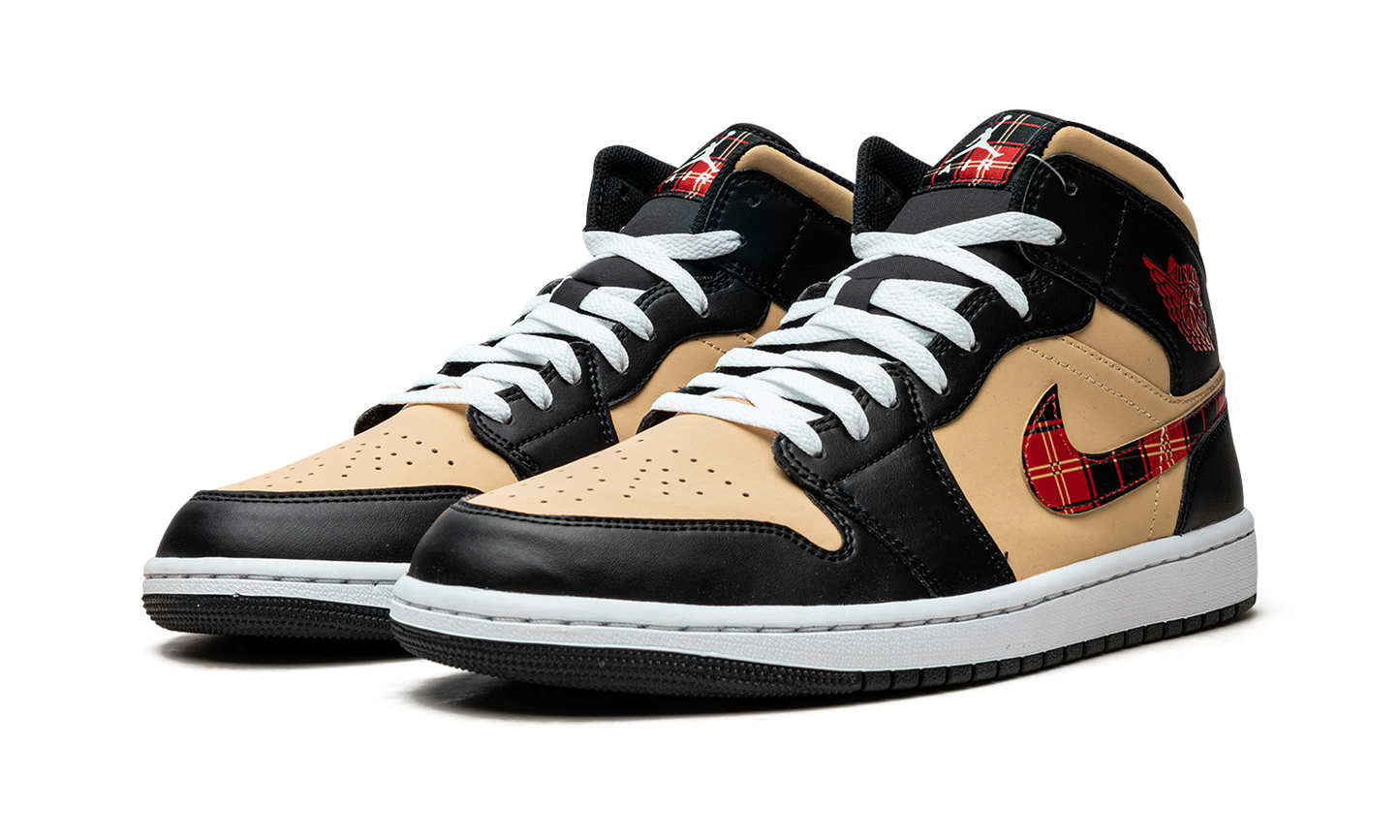Air Jordan 1 Mid SE "Tartan Swoosh"