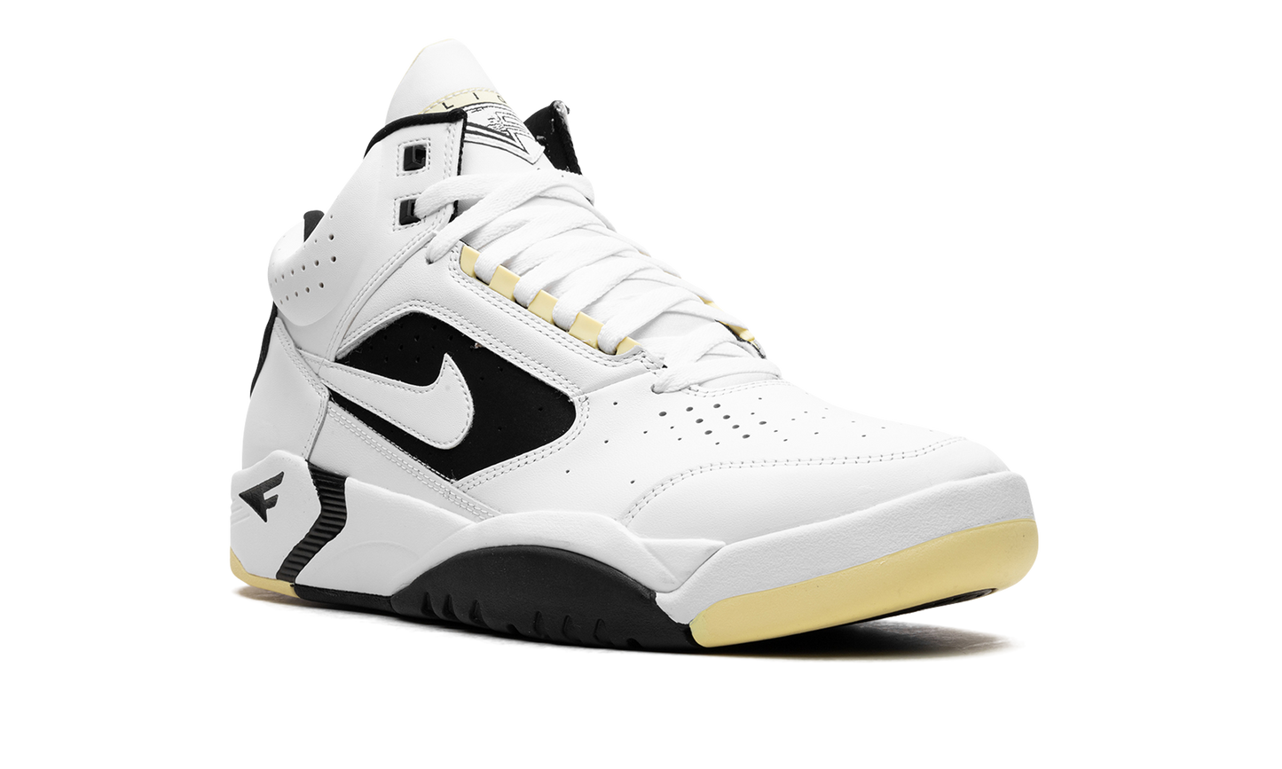 Air Flight Lite Mid "White Lemon Black White"