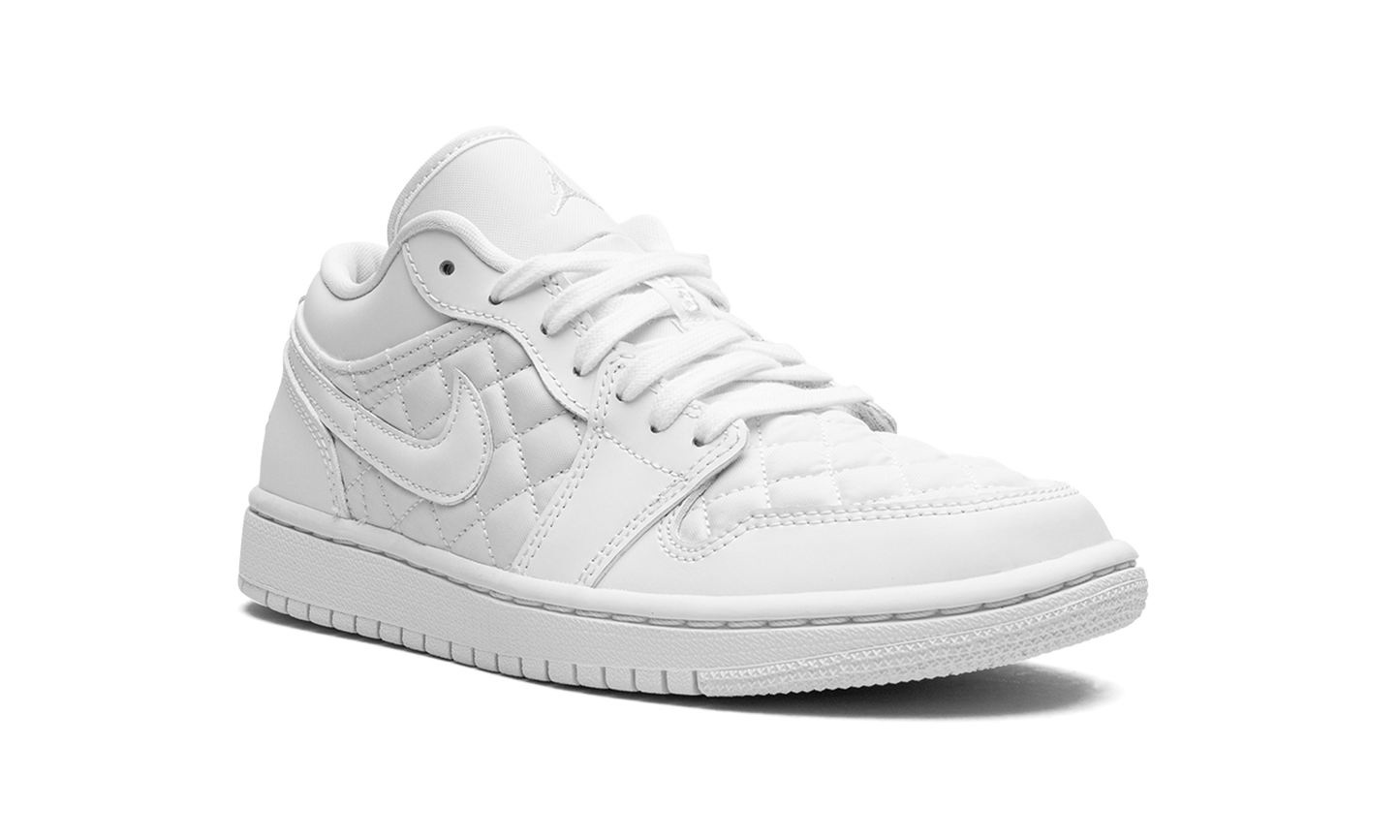 AIR JORDAN 1 LO QUILTED WMNS "Quilted White"