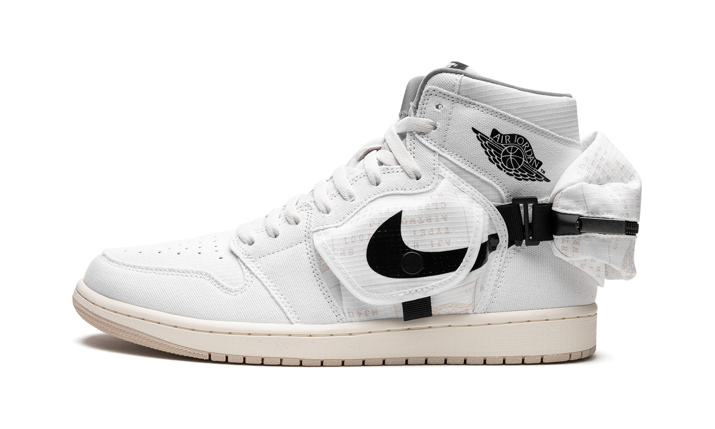 Air Jordan 1 Utility "WHITE BLACK"