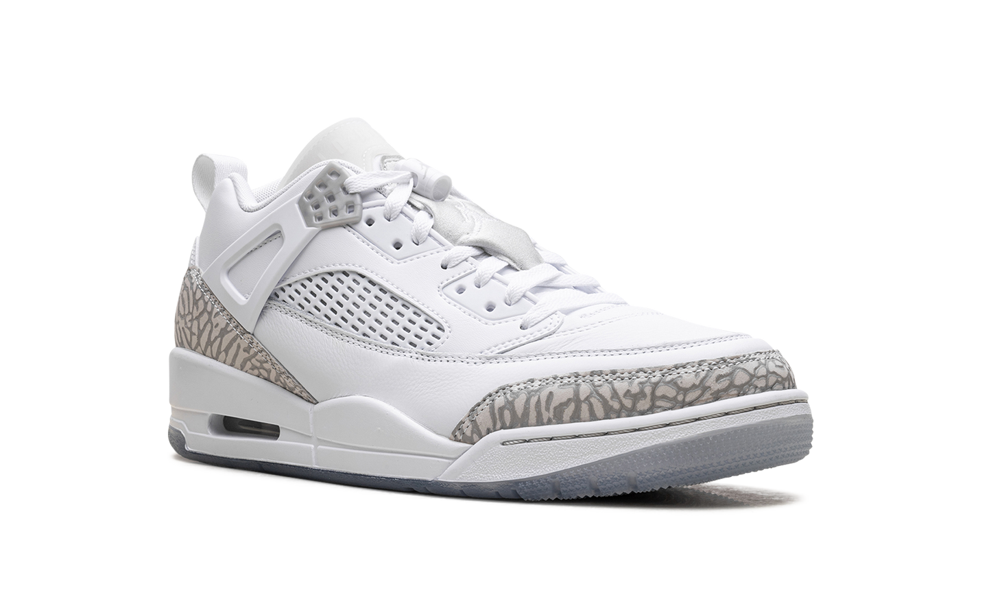 Jordan Spizike Low "White Metallic Silver Barely Blue Neutral Grey"