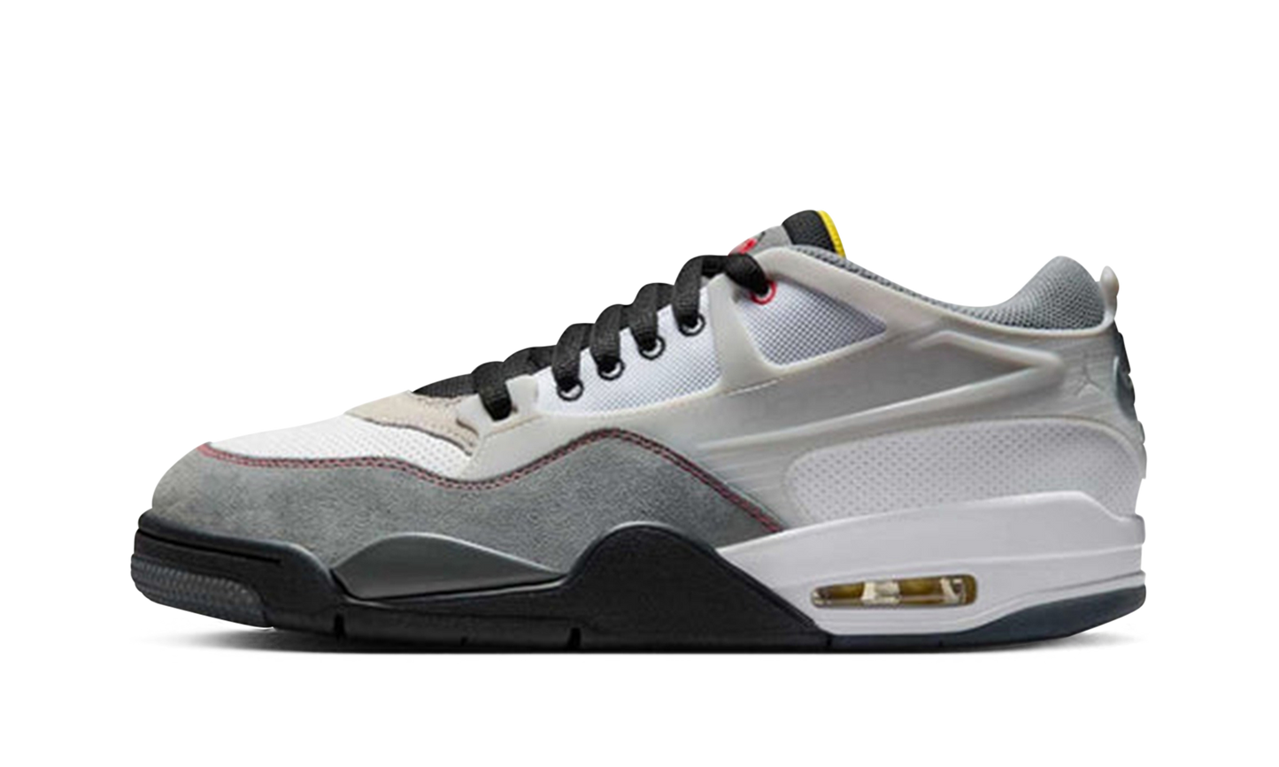 Jordan 4 RM Premium "White Black Smoke Grey Fire Red"