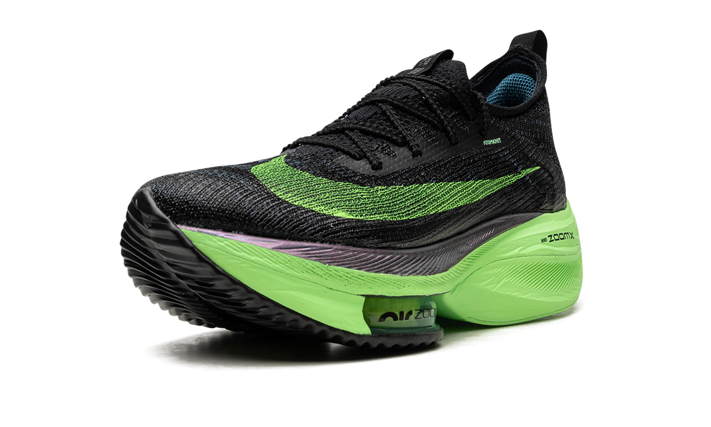 AIR ZOOM ALPHAFLY NEXT% WMNS "Black / Electric Green"