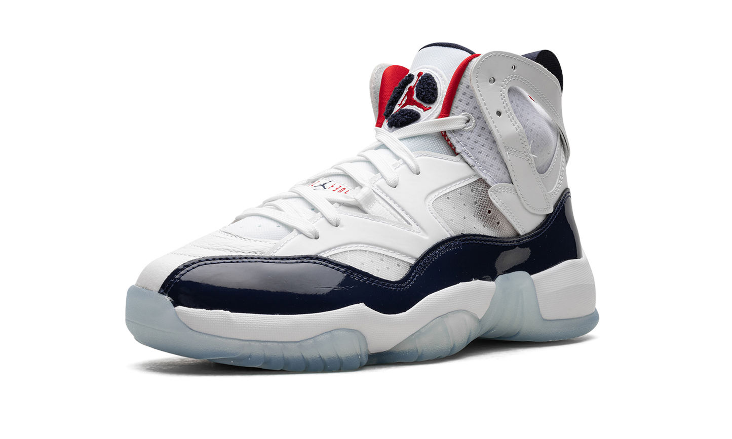 JUMPMAN TWO TREY "White / Navy / University Red"