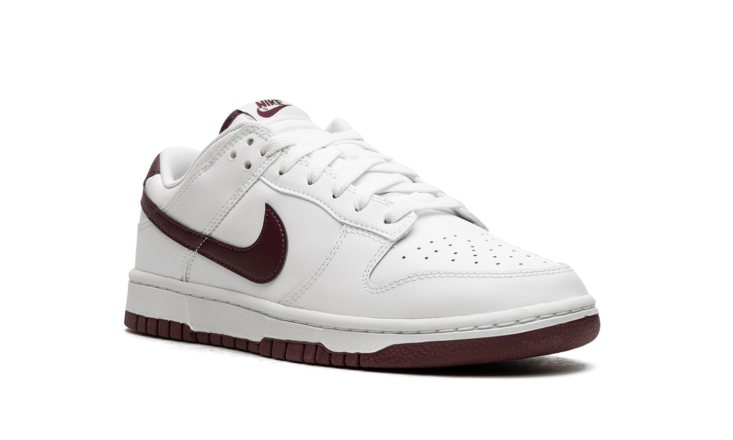 Dunk Low Retro "White Night Maroon"