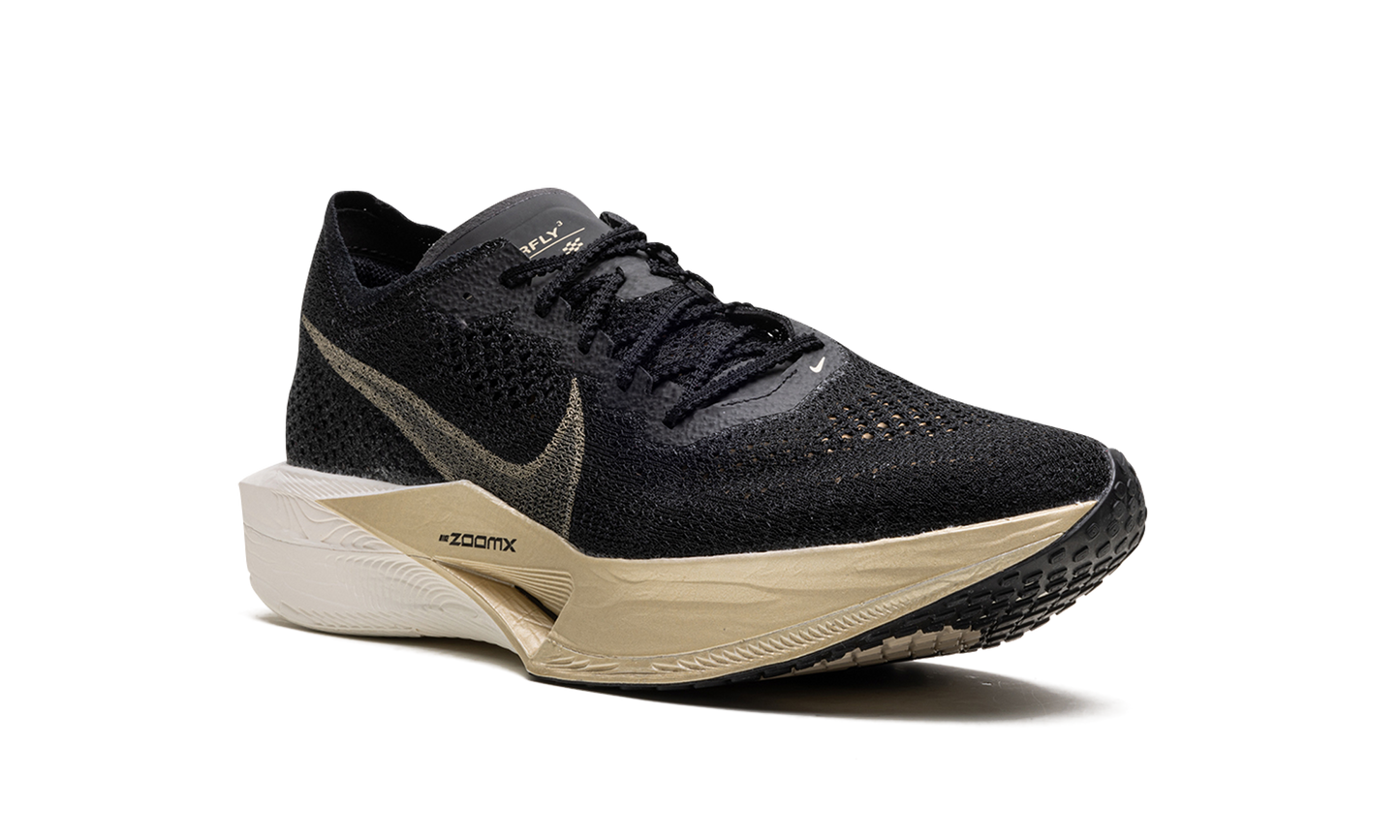 ZoomX Vaporfly 3 "Black Metallic Gold Grain"