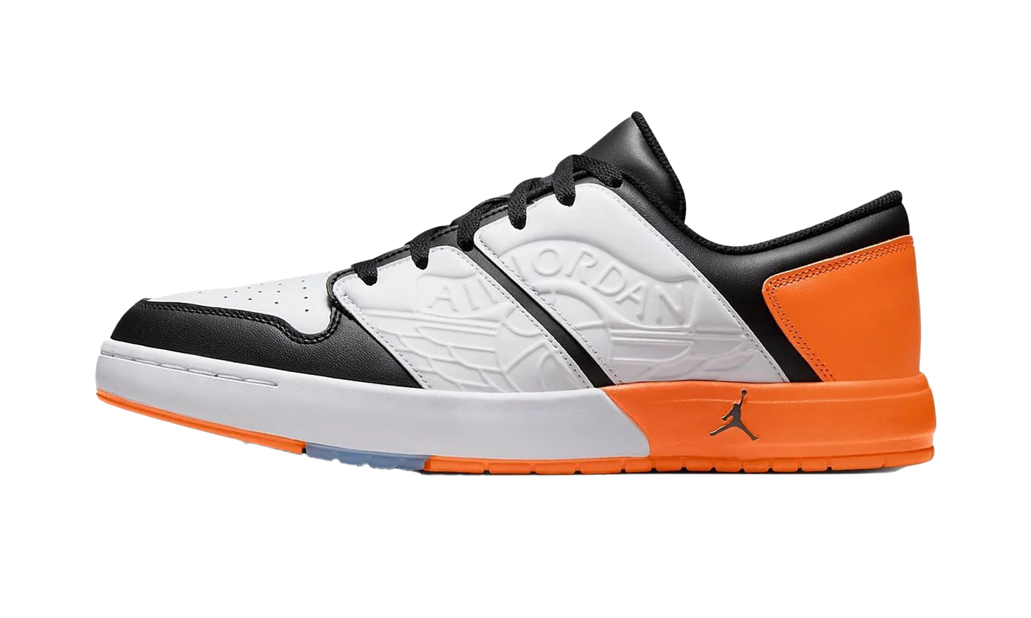 Air Jordan NU Retro 1 Low "WHITE BLACK MAGMA ORANGE"