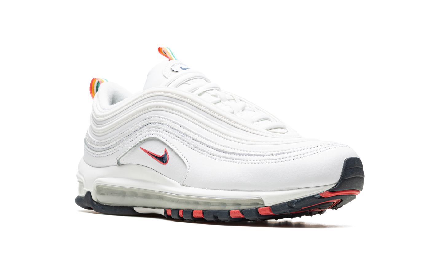 AIR MAX 97 MNS WMNS "White / Multicolor"
