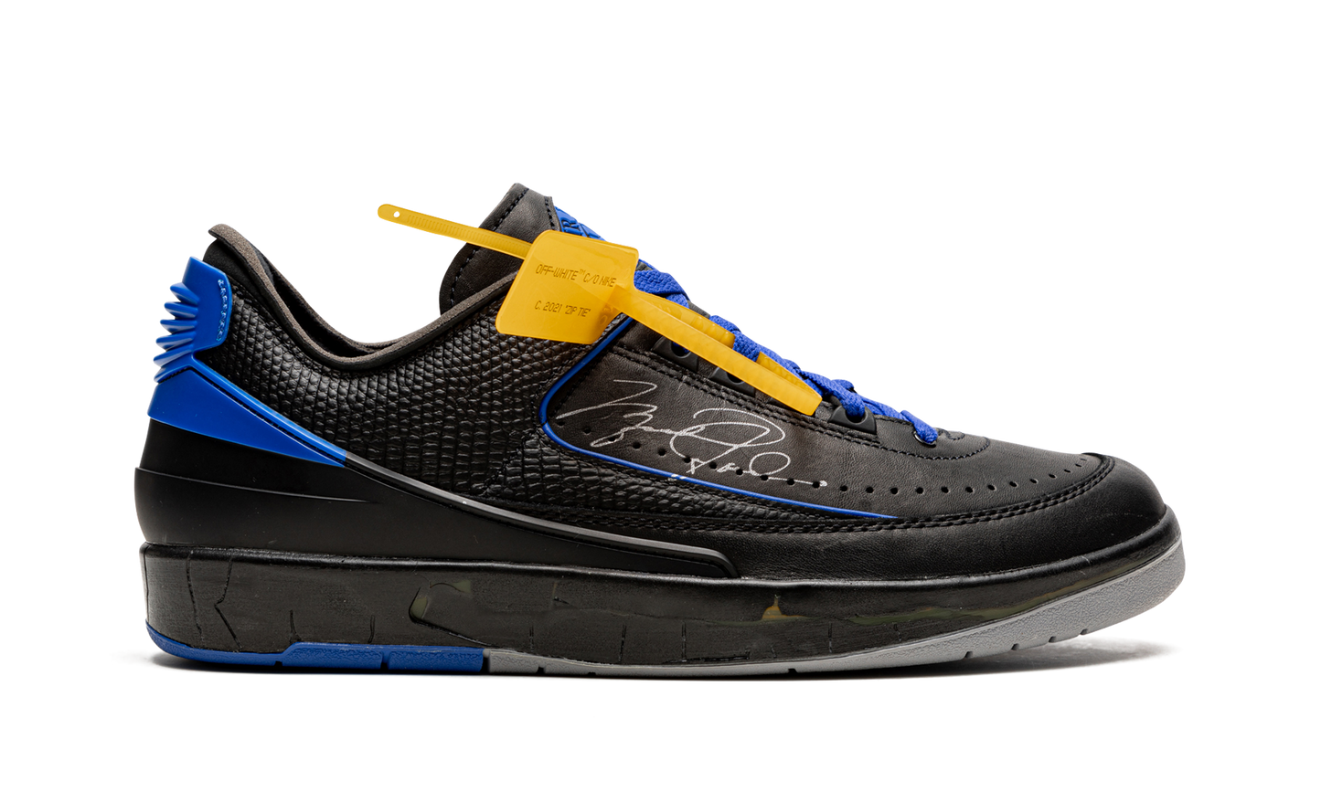 Air Jordan 2 Low OG SP "Off-White - Black/Blue"