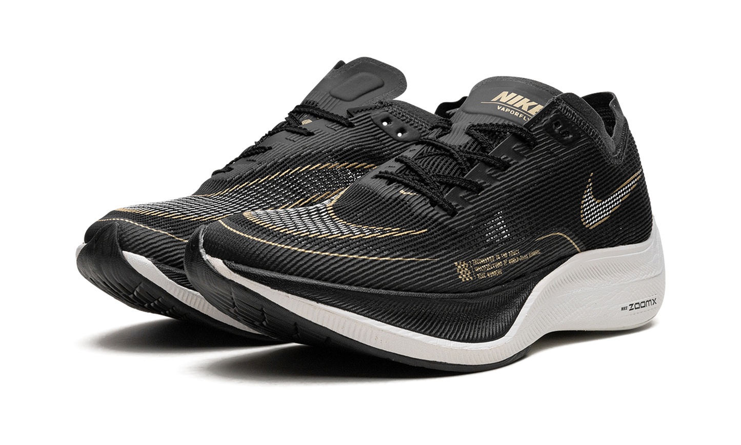 ZOOMX VAPORFLY NEXT% 2 WMNS "Black Metallic Gold Coin"