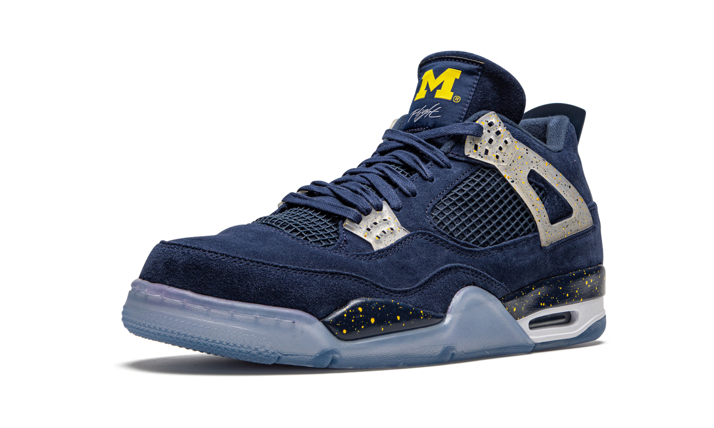 Air Jordan 4 Retro PE "Michigan"