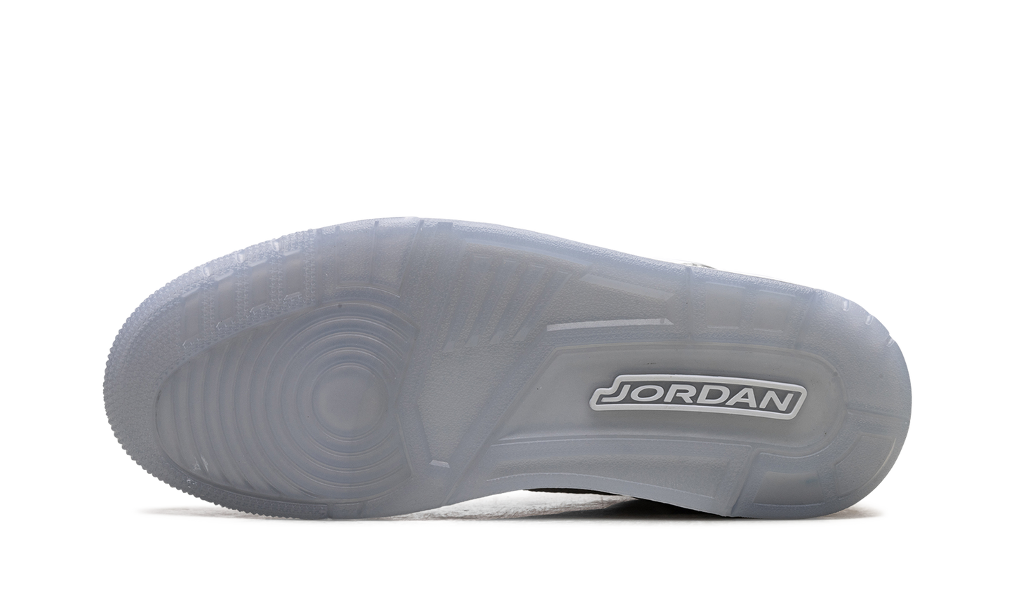 Jordan Spizike Low "White Metallic Silver Barely Blue Neutral Grey"