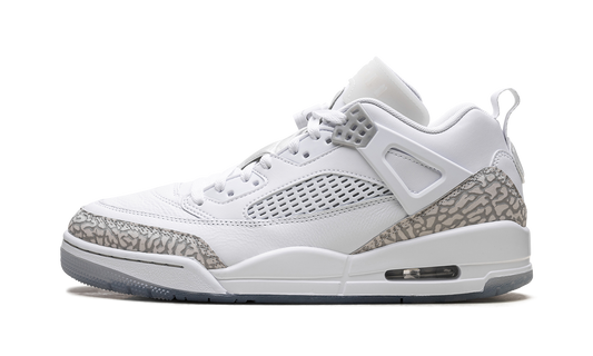 Jordan Spizike Low "White Metallic Silver Barely Blue Neutral Grey"
