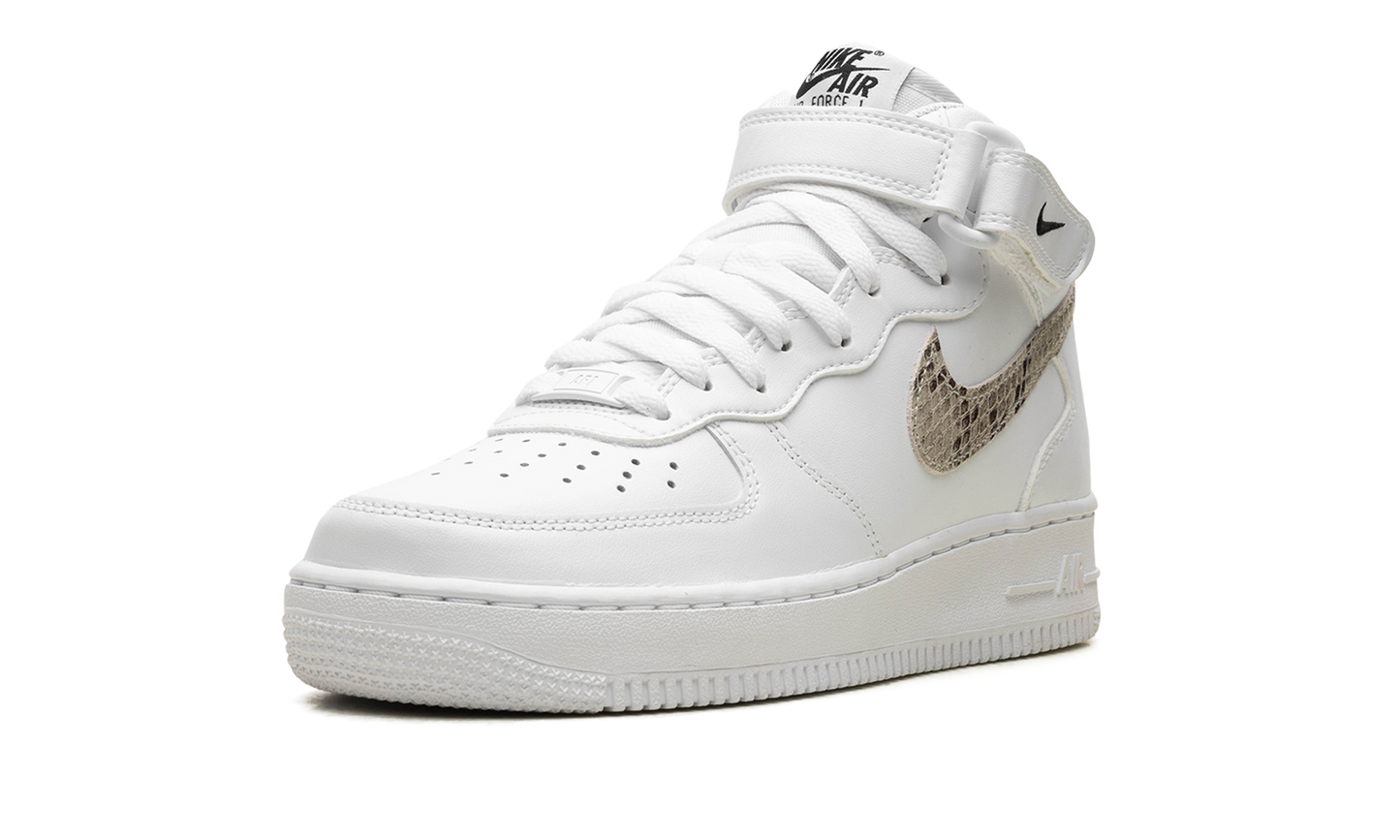 AIR FORCE 1 '07 MID WMNS "White Snake Swoosh"