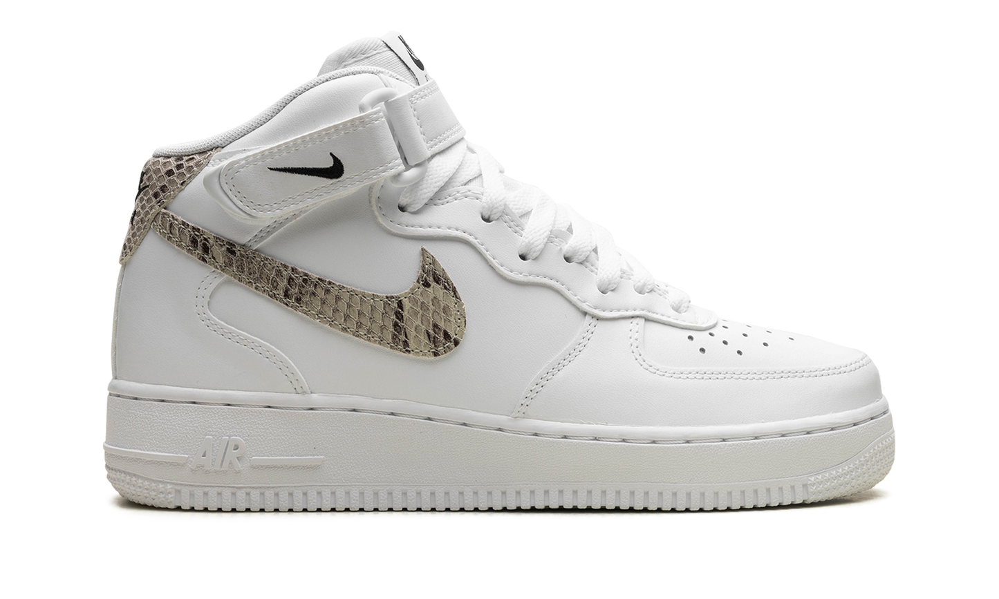 AIR FORCE 1 '07 MID WMNS "White Snake Swoosh"