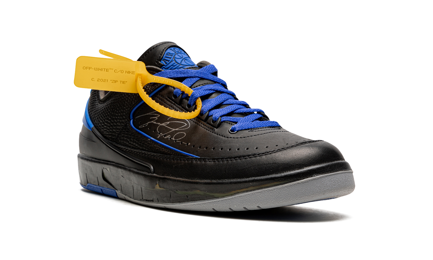 Air Jordan 2 Low OG SP "Off-White - Black/Blue"