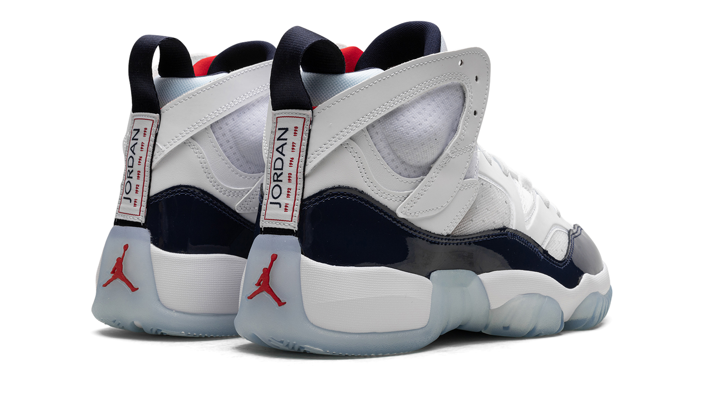 JUMPMAN TWO TREY "White / Navy / University Red"