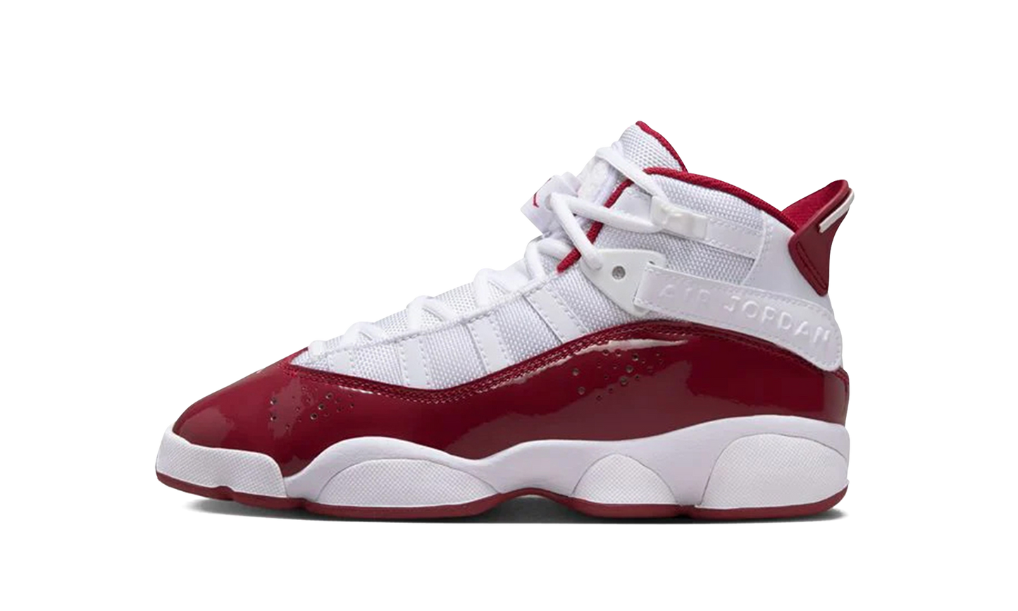 Jordan 6 Rings GS "White Team Red"