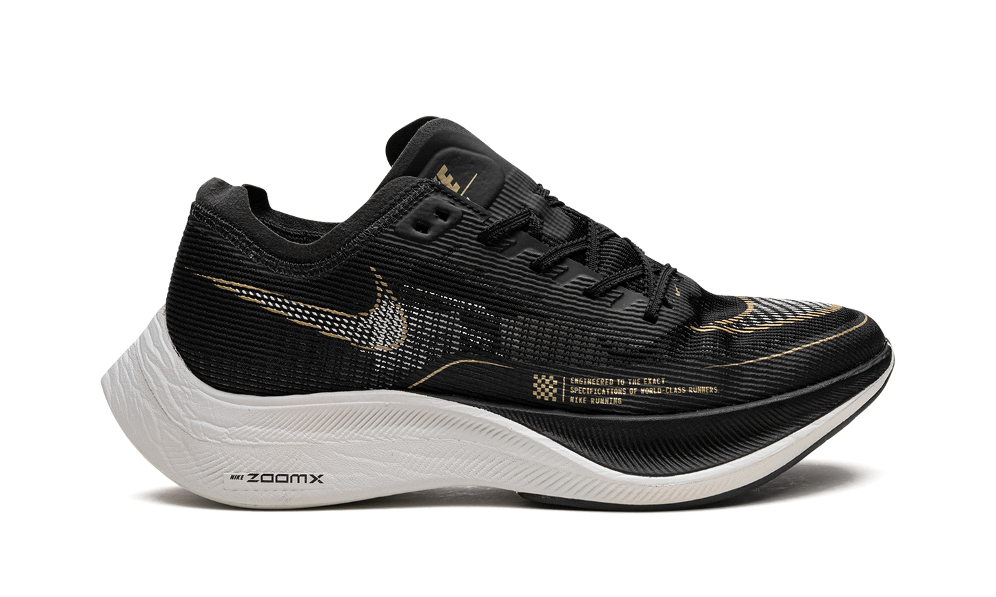 ZOOMX VAPORFLY NEXT% 2 WMNS "Black Metallic Gold Coin"