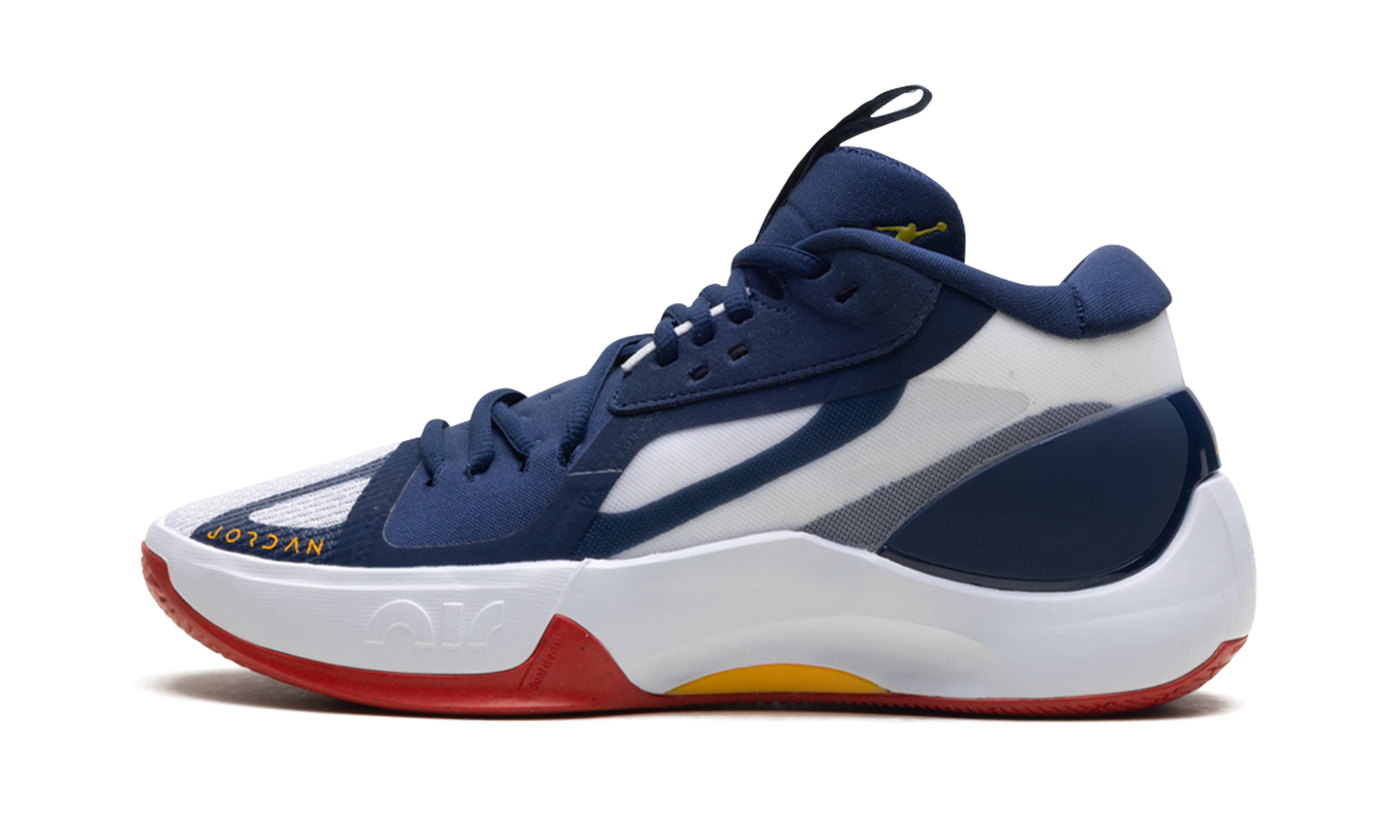 Jordan Zoom Separate "Midnight Navy/University Gold"